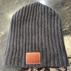 LOVE YOUR MELON Black, womens beanie.